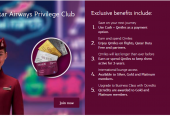 Join Qatar Airways Privilege Club